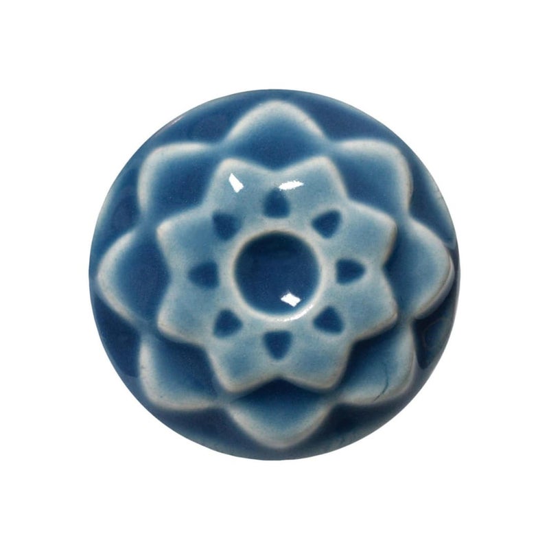 AMACO Celadon C-21 Sky Blue High Fire Transparent Gloss Glaze Pint, 16 oz. (473 mL), 100% Mixable Mid-High Fire Cone 5-6 (C) Liquid Ceramic Pottery Glaze for Bisque - Image 2